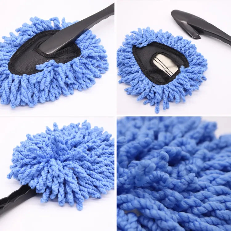 Car Wash Microfiber Brush – Absorbent Dust & Wax Cleaner