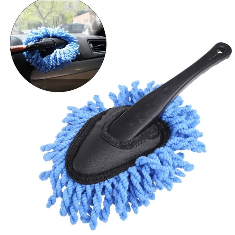 Car Wash Microfiber Brush – Absorbent Dust & Wax Cleaner