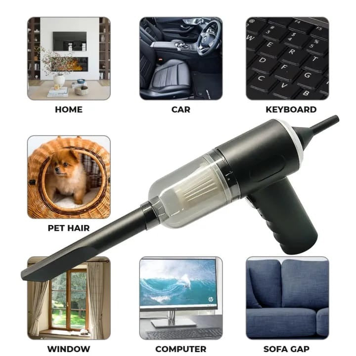 3-in-1 Wireless Vacuum Cleaner with Air Blower & Pump