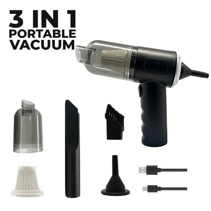 3-in-1 Wireless Vacuum Cleaner with Air Blower & Pump