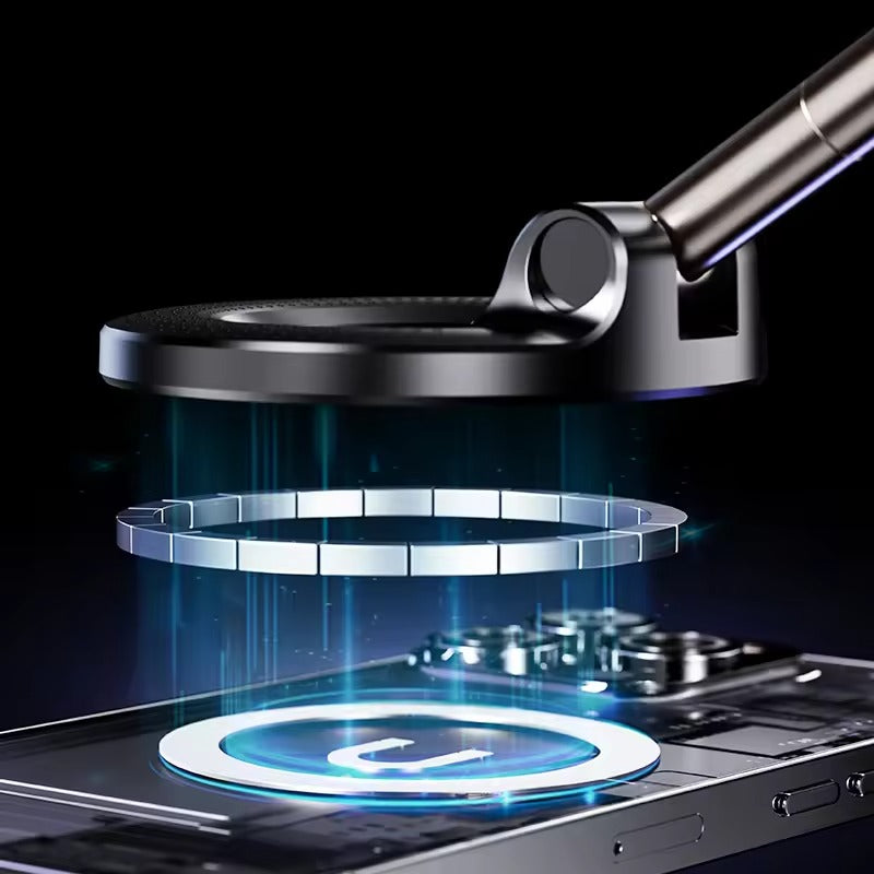 360° Magnetic Car Phone Holder – Strong Suction Mount